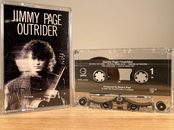JIMMY PAGE - outrider - CASSETTE TAPE