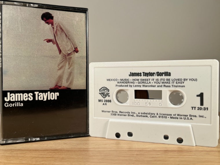 JAMES TAYLOR - gorilla - CASSETTE TAPE