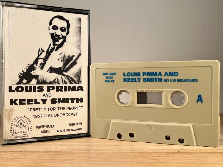 LOUIS PRIMA & KEELY SMITH - pretty for the people (1957 live broadcast) - CASSETTE TAPE