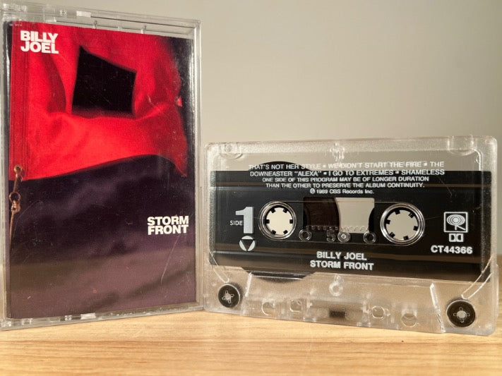 BILLY JOEL - storm front - CASSETTE TAPE