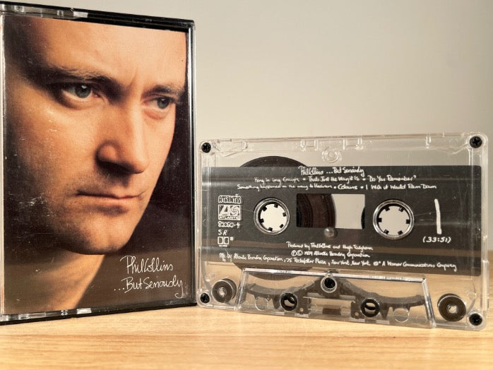 PHIL COLLINS - ...but seriously - CASSETTE TAPE