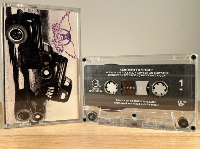 AEROSMITH - pump - CASSETTE TAPE