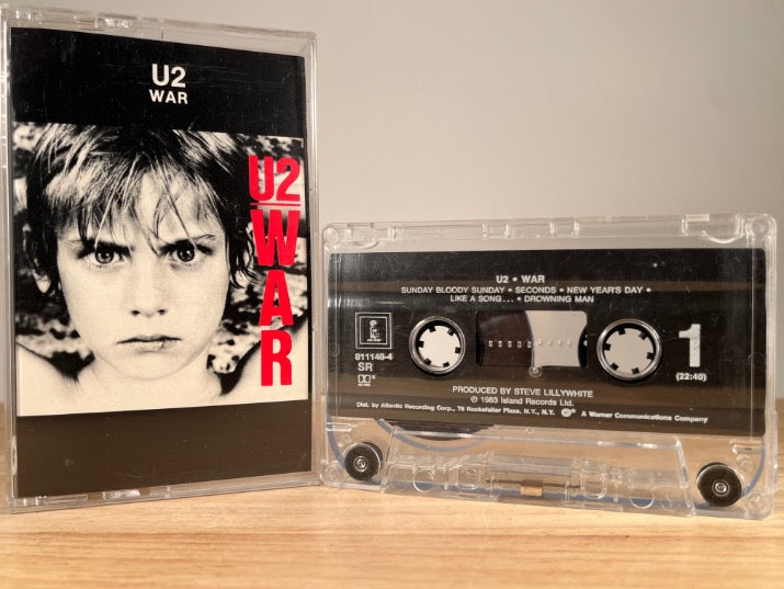 U2 - war - CASSETTE TAPE
