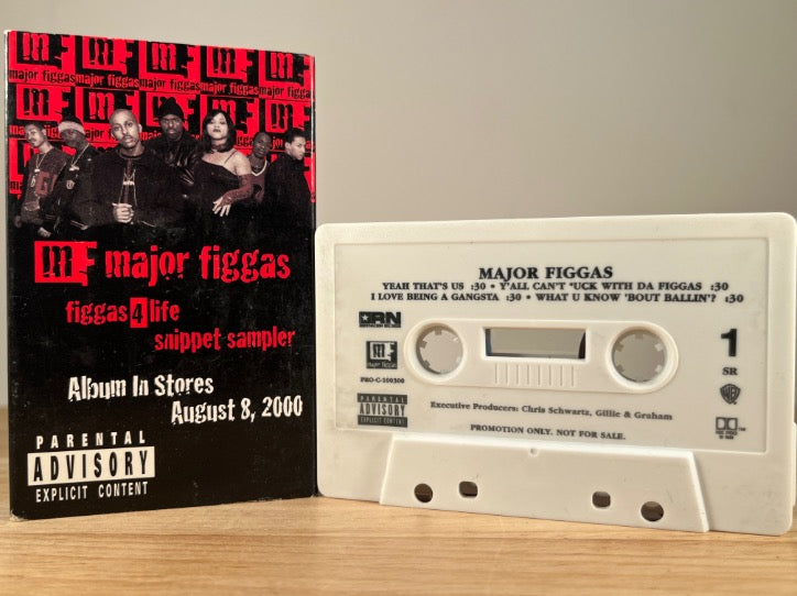 MAJOR FIGGAS - figgas 4 life snippet sampler - CASSINGLE