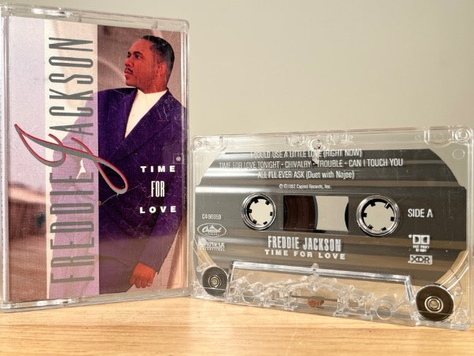 FREDDIE JACKSON - time for love - CASSETTE TAPE