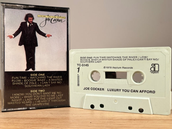 JOE COCKER - luxury you can afford - CASSETTE TAPE
