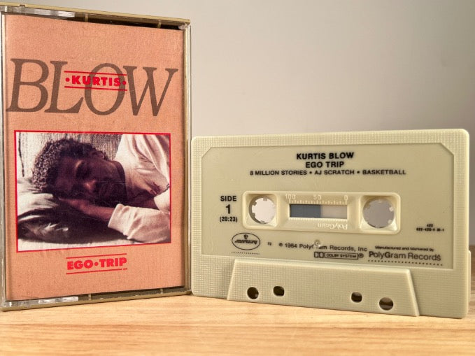 KURTIS BLOW - ego trip - CASSETTE TAPE