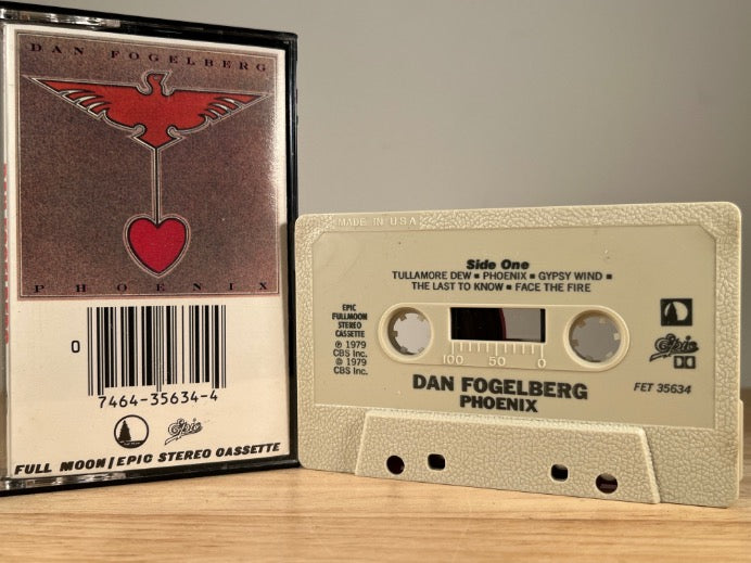 DAN FOGELBERG - phoenix - CASSETTE TAPE