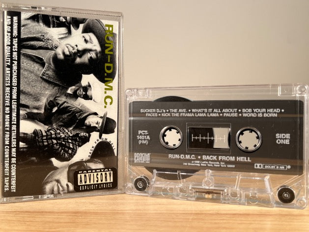 RUN-D.M.C. - back from hell - CASSETTE TAPE