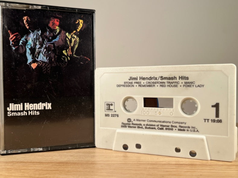 JIMI HENDRIX - smash hits - CASSETTE TAPE