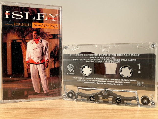THE ISLEY BROTHERS - spend the night - CASSETTE TAPE