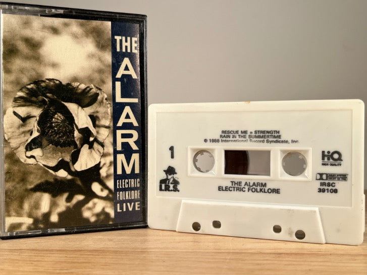THE ALARM - electric folklore - CASSETTE TAPE