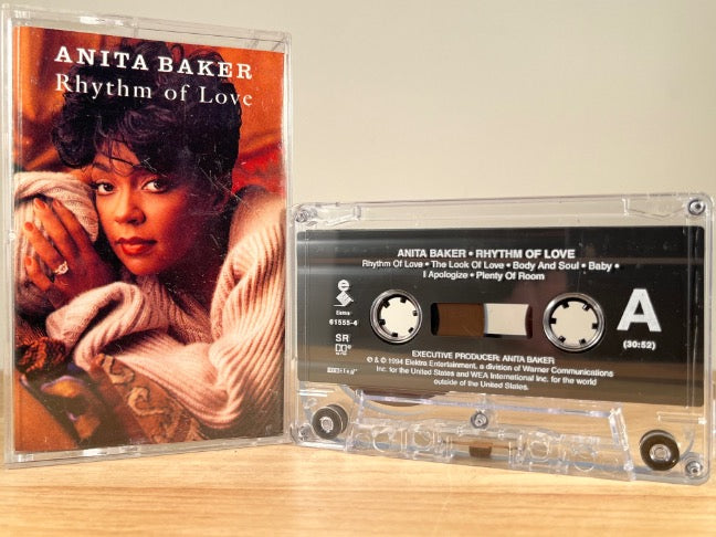 ANITA BAKER - rhythm of love - CASSETTE TAPE