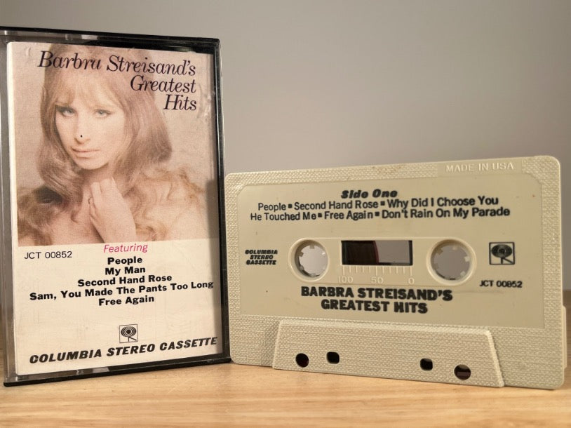 BARBRA STREISAND - Greatest Hits - CASSETTE TAPE