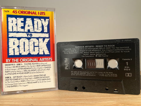 VARIOUS ARTISTS - ready to rock - CASSETTE TAPE
