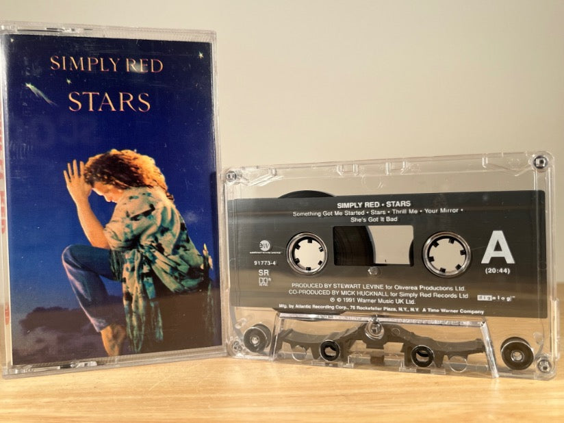 SIMPLY RED - Stars - CASSETTE TAPE