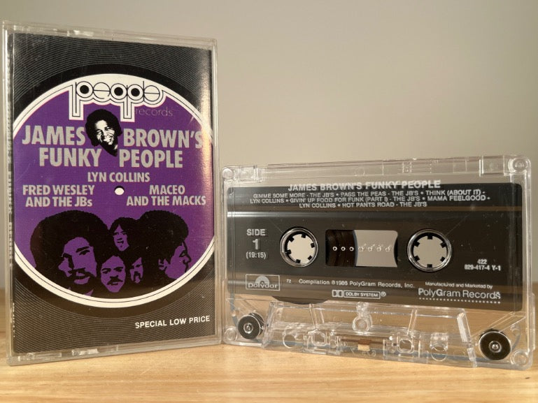 JAMES BROWN'S FUNKY PEOPLE - Various Artists - CASSETTE TAPE