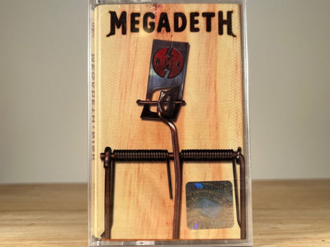 MEGADETH – risk – BRAND NEW CASSETTE TAPE