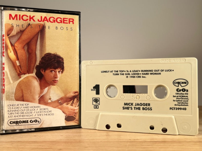 MICK JAGGER – She’s the Boss – CASSETTE TAPE