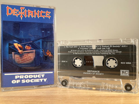 DEFIANCE – Product of Society – CASSETTE TAPE