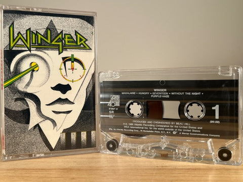 WINGER – Winger – CASSETTE TAPE