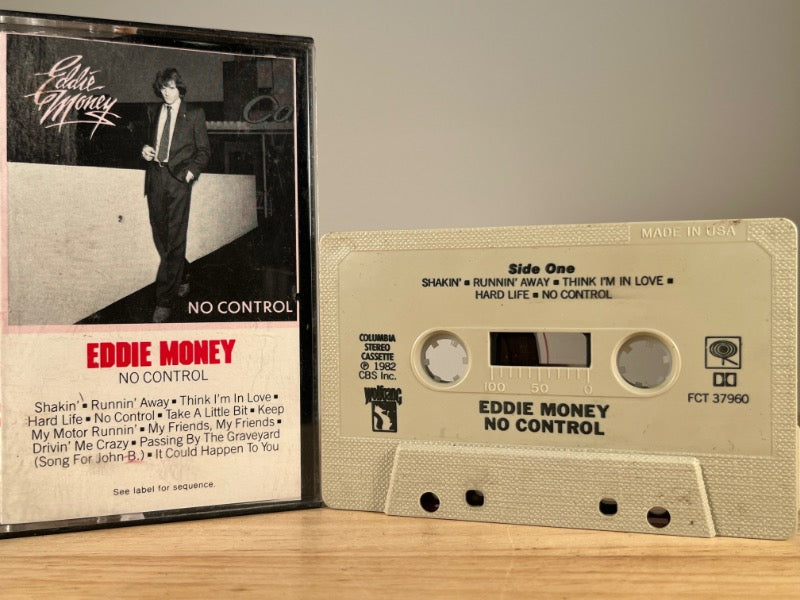 EDDIE MONEY – No Control – CASSETTE TAPE