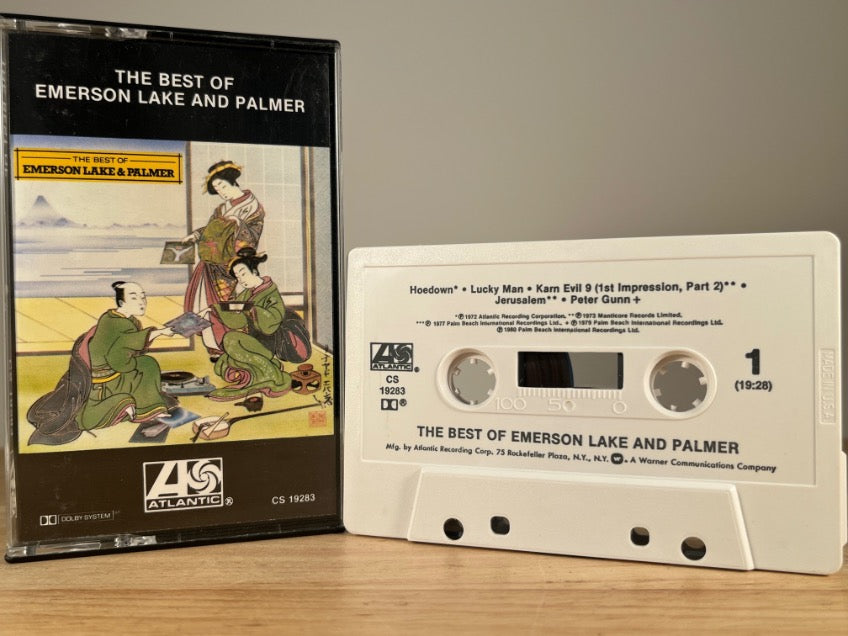 EMERSON LAKE AND PALMER – The Best Of Emerson Lake And Palmer – CASSETTE TAPE