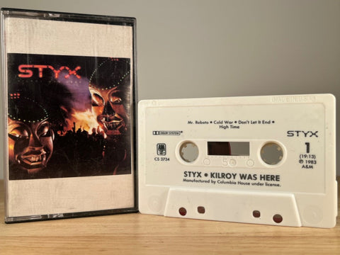 STYX – Kilroy Was Here – CASSETTE TAPE