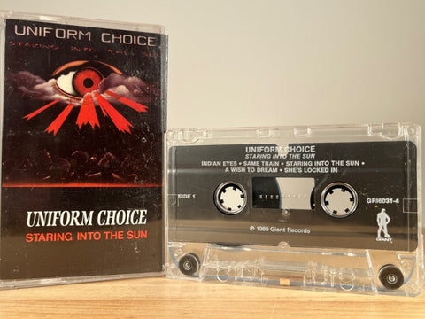 UNIFORM CHOICE – Staring Into The Sun – CASSETTE TAPE