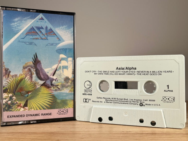 ASIA – Alpha – CASSETTE TAPE