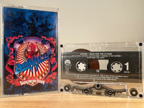 DOKKEN – Back For The Attack – CASSETTE TAPE