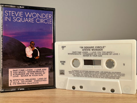 STEVIE WONDER – In Square Circle – CASSETTE TAPE-2