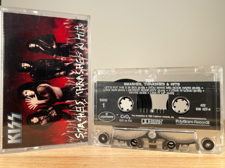 KISS – Smashes, Thrashes & Hits – CASSETTE TAPE