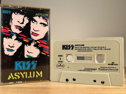 KISS – Asylum – CASSETTE TAPE