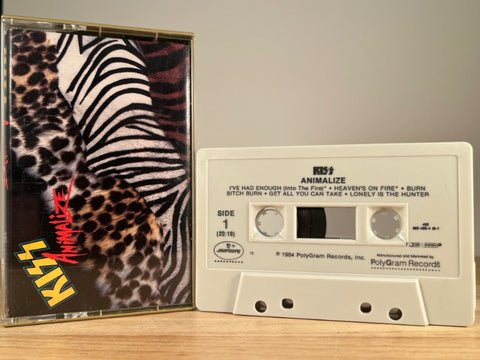 KISS – Animalize – CASSETTE TAPE