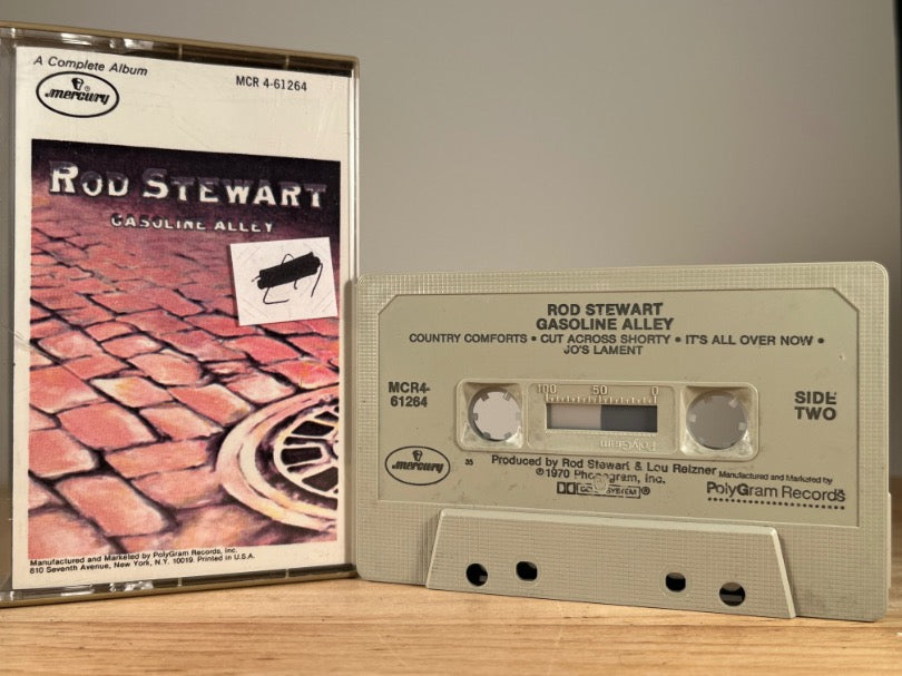 ROD STEWART – Gasoline Alley – CASSETTE TAPE
