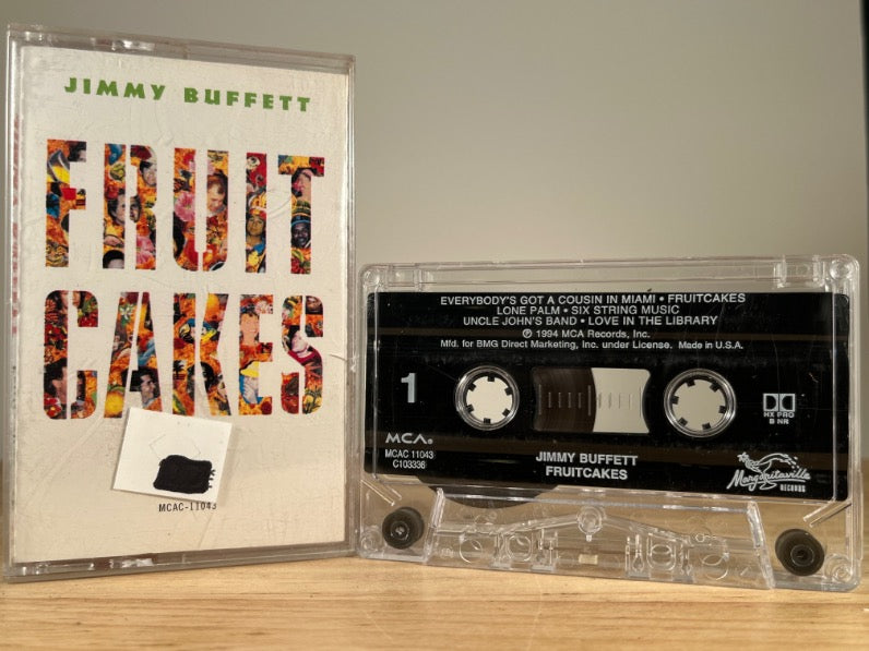 JIMMY BUFFETT – Fruitcakes – CASSETTE TAPE