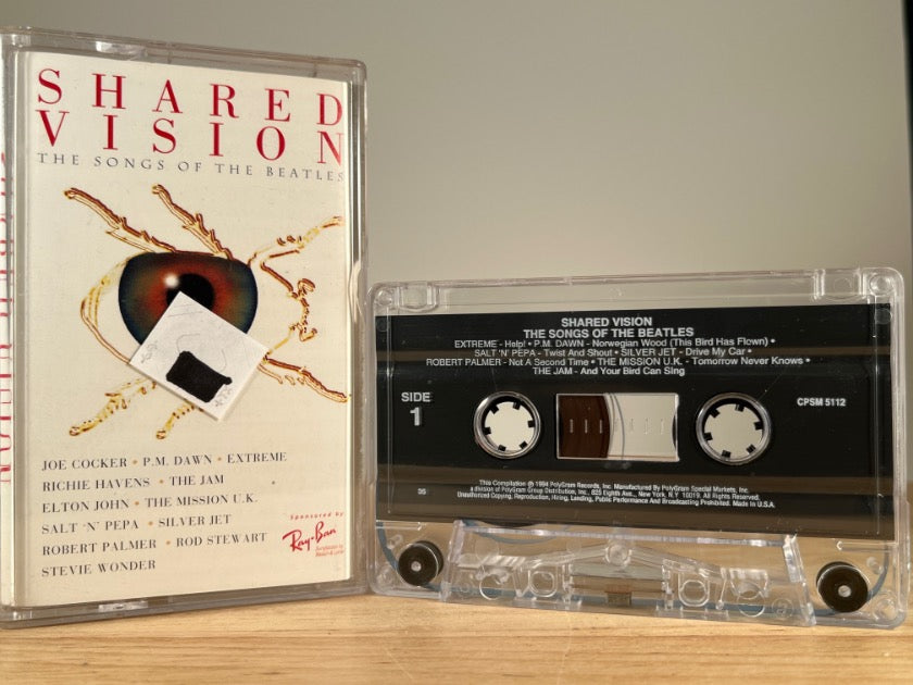 VARIOUS ARTISTS – Shared Vision: The Songs Of The Beatles – CASSETTE TAPE