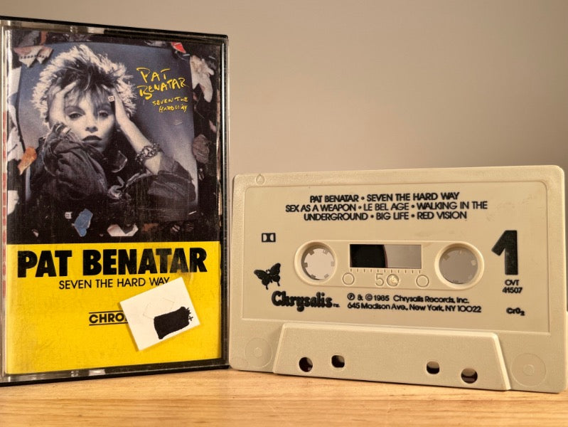 PAT BENATAR – Seven the Hard Way – CASSETTE TAPE