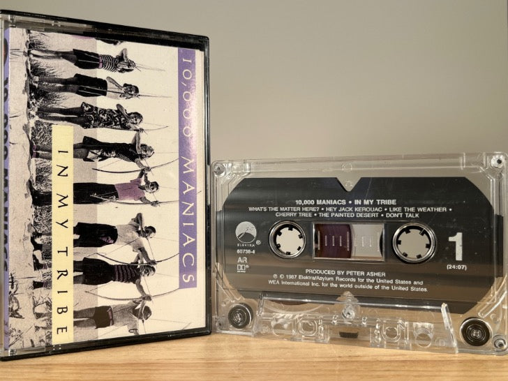 10,000 MANIACS - In My Tribe - CASSETTE TAPE