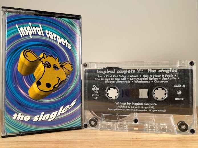 INSPIRAL CARPETS - The Singles - CASSETTE TAPE