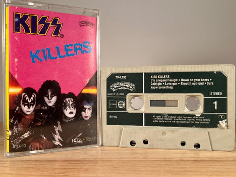 KISS - Killers - CASSETTE TAPE