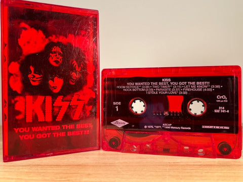 KISS - You Wanted the Best, You Got the Best!! - CASSETTE TAPE
