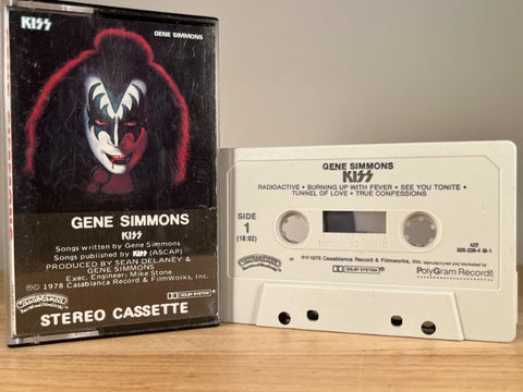 KISS - Gene Simmons - CASSETTE TAPE