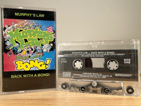 MURPHY’S LAW – Back With a Bong! – CASSETTE TAPE