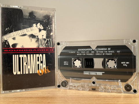 SOUNDGARDEN – Ultramega OK – CASSETTE TAPE