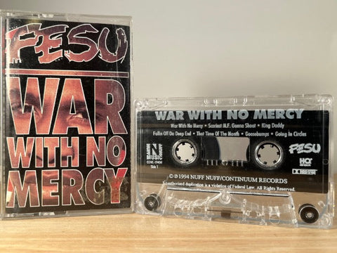 FESU - war with no mercy - CASSETTE TAPE
