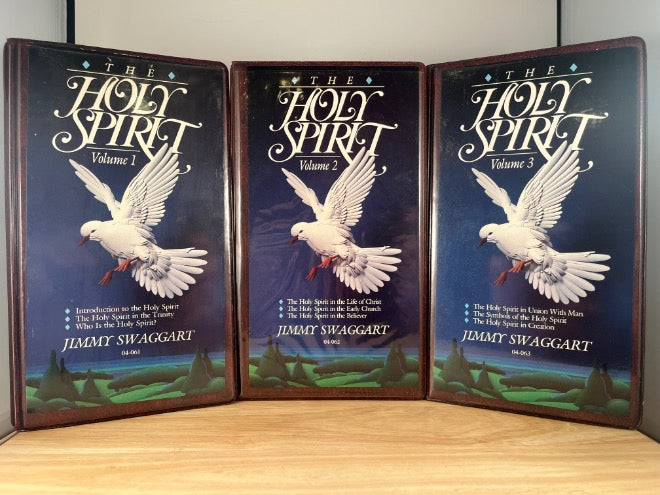 JIMMY SWAGGART - the holy spirit - Vol.1, Vol.2,Vol.3 - CASSETTE SETS