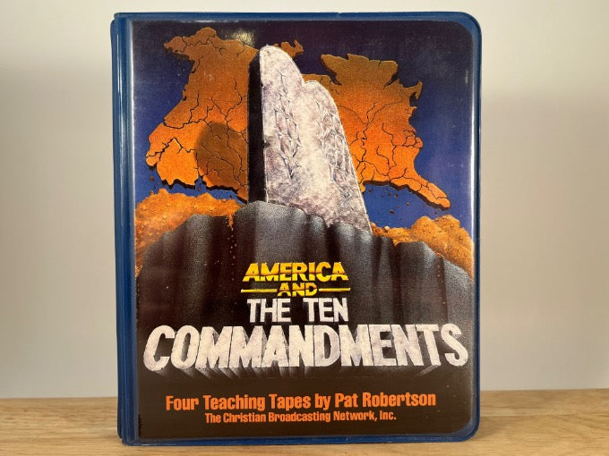 PAT ROBERTSON - america and the ten commandments - CASSETTE SET