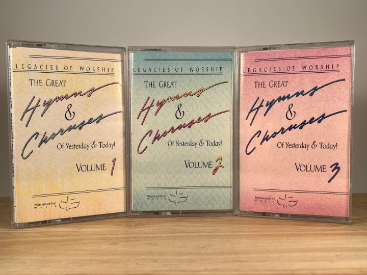 LEGACIES OF WORSHIP - hymns and choruses of yesterday and today! - CASSETTE SET